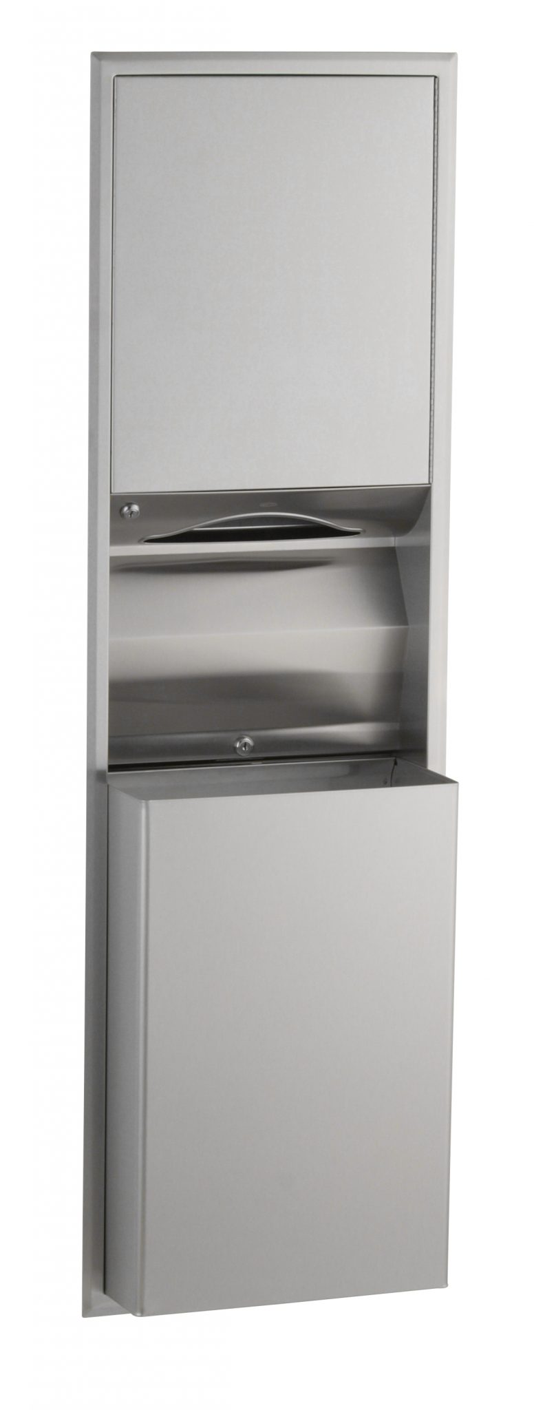 B-3944 Bobrick Recessed Paper Towel Dispenser/Waste Receptacle ...